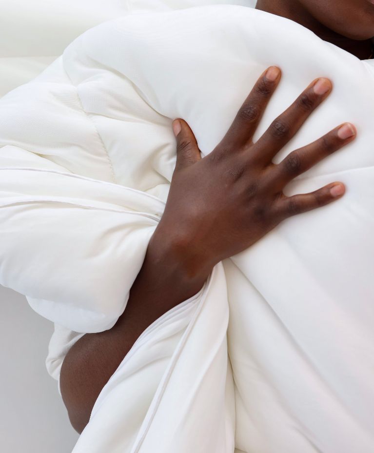 alternative duvet with hypoallergenic microfiber fill, cloud-like softness, breathable and durable.